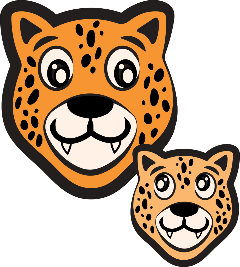 LE Leopard Faces