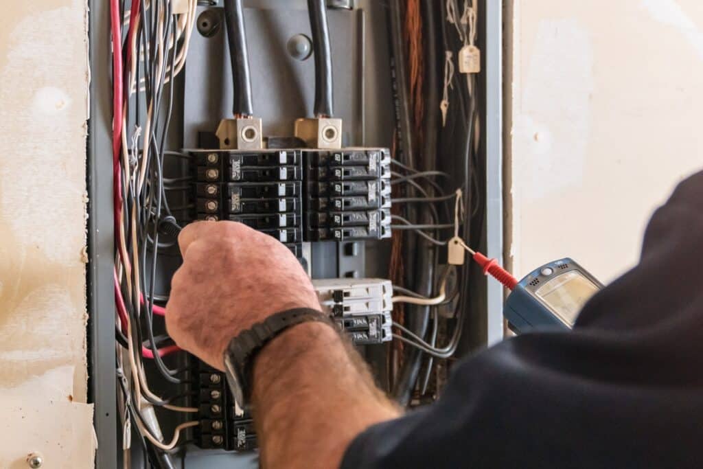 Old Residential Electrical Panel Safety Test