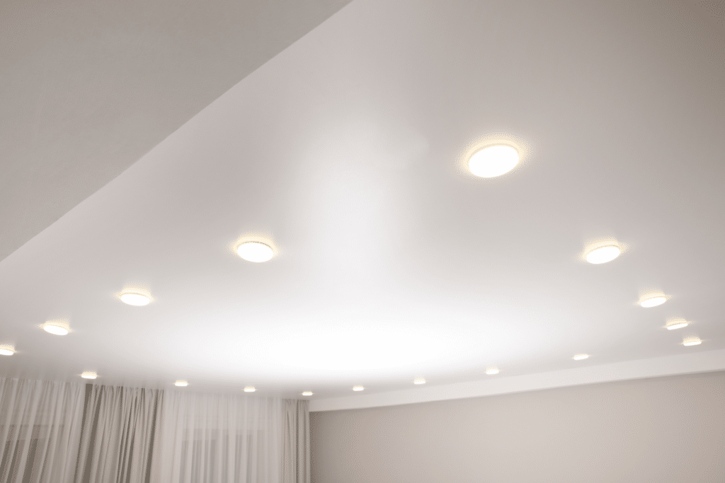 Interior recessed home lighting